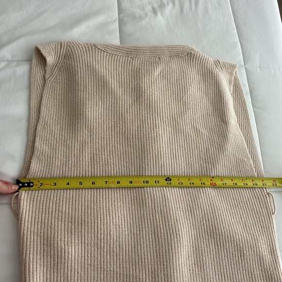 Cream Sweater Vest - Picture 8 of 12